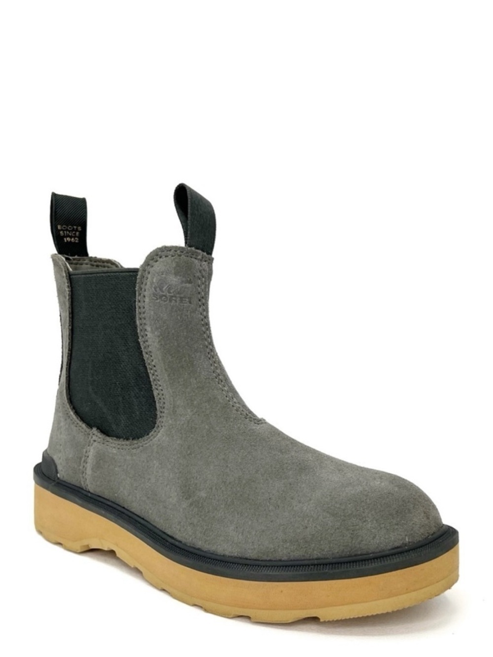 Sorel Hi-Line Chelsea Ankle Boot Women’s Size Size 6.5 Gray Waterproof Suede EUC